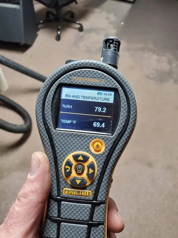 Moisture meter humidity assessment for Fire & Smoke Damage Restoration in Westerly